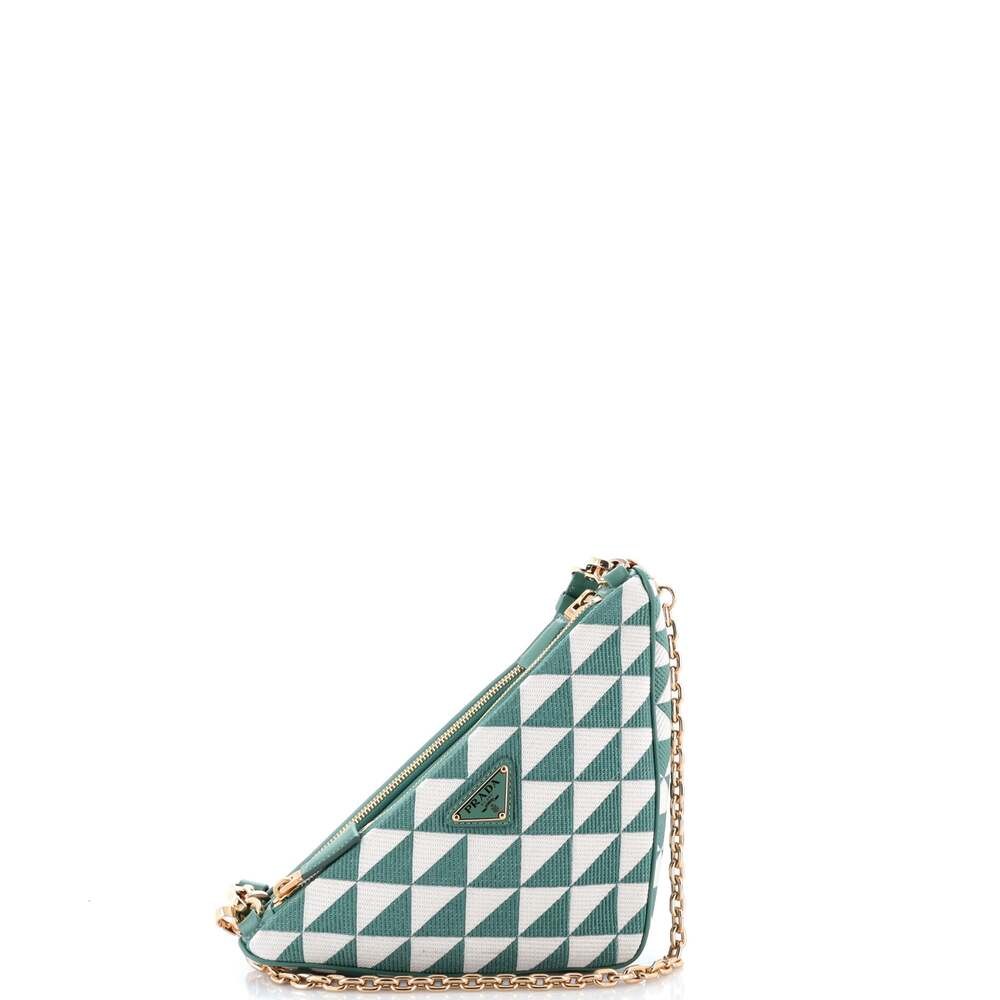 Prada Double Symbole Triangle Bag #364820P24B